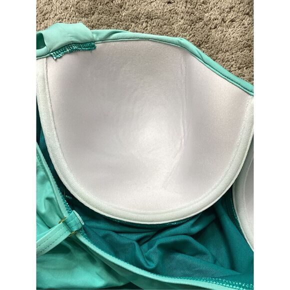 New. Bleu Rod Beattie ombré swimsuit. Normally $129. Size 14 - Picture 8 of 10